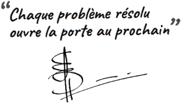 Citation manuscrite et signature de Rafael Verissimo